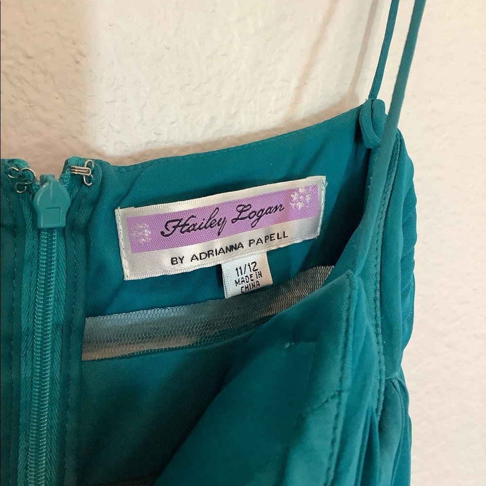 Y2K Sheer Panel Mini Prom Dress Chiffon - Picture 5 of 5